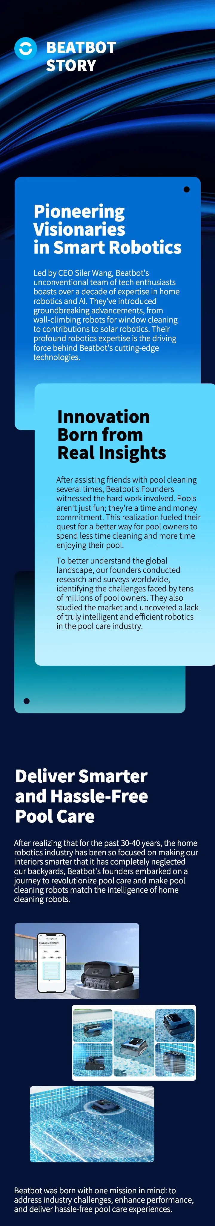 Beatbot deliver smarter and hassel-free pool care