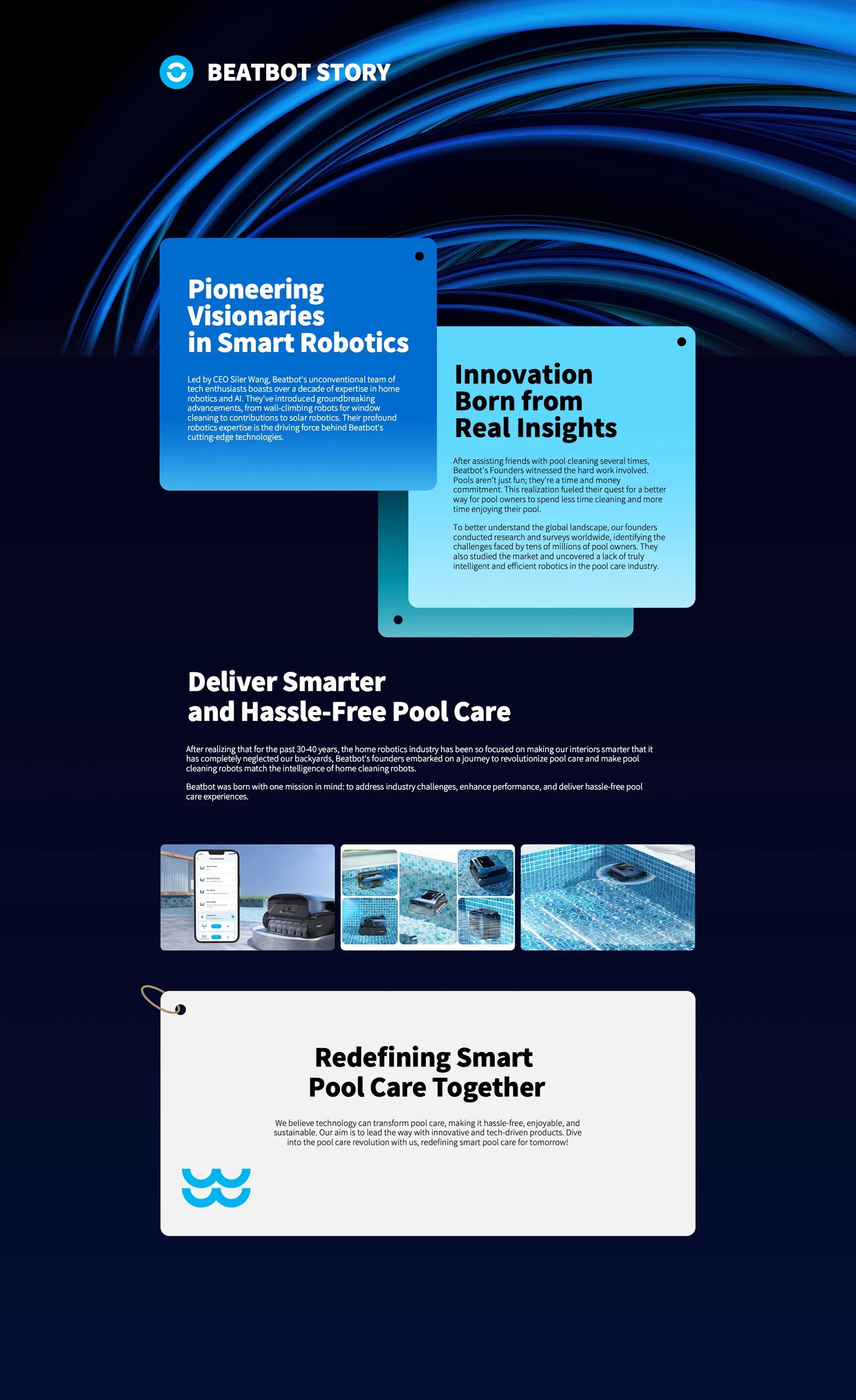 Beatbot deliver smarter and haeele-free pool care