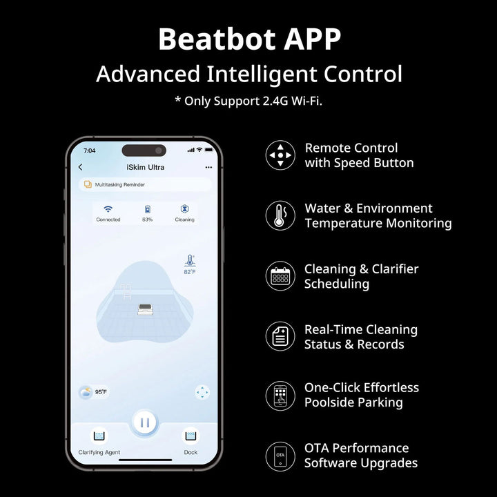 [Pre-Order] Beatbot iSkim Ultra Robotic Pool Skimmer